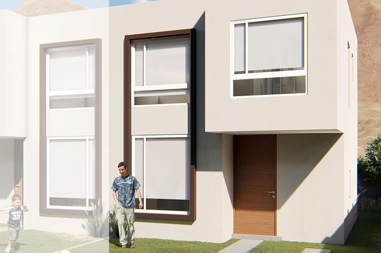 Modelo Socaire del proyecto San Pedro Casas - Inmobiliaria Aconcagua