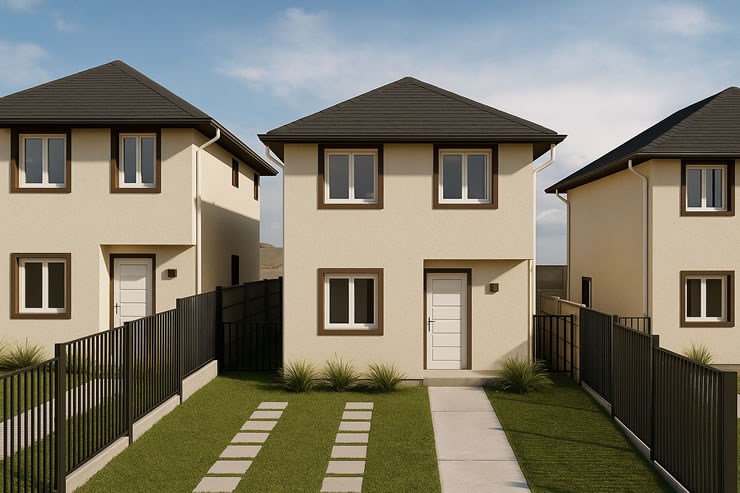 Modelo Santa Sofía del proyecto Bosques de San Pablo II Casas - Inmobiliaria Aconcagua