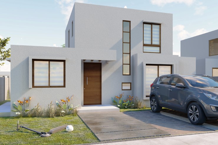 Modelo Licancabur del proyecto Brisas de Costa Laguna, Casas. - Inmobiliaria Aconcagua