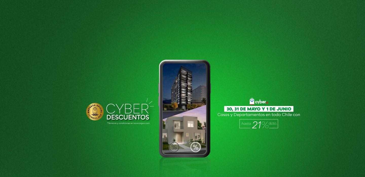 Inmobiliaria Aconcagua nuevamente presente  en el CyberDay con descuentos de hasta un 21%